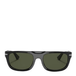 Persol 0PO3271S 95/31 55 Sunglasses Black / Green