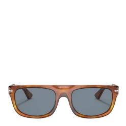 Persol 0PO3271S 96/56 55 Sunglasses Terra Di Siena / Light Blue