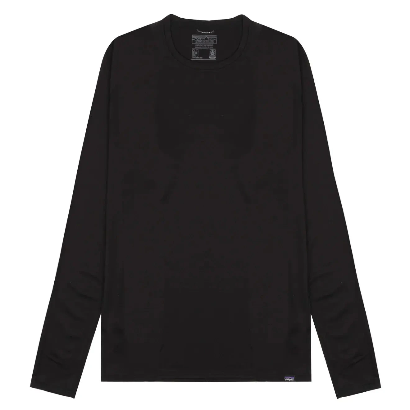 Patagonia Capilene Midweight Crew Neck Black 1 Patagonia Capilene Midweight Crew Neck Black