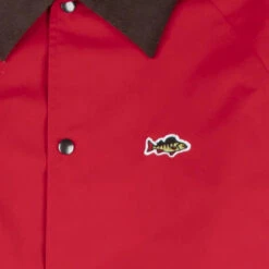 Stay Hungry Aborre Colorblock Coach Jacket Red / Khaki -Quality Clothing Store 19072 4