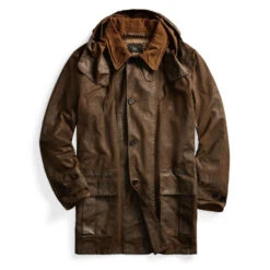 RRL By Ralph Lauren Waxed Cotton Walking Coat