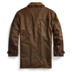 RRL By Ralph Lauren Waxed Cotton Walking Coat -Quality Clothing Store 20147 4