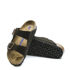 Birkenstock Arizona SFB Reg Sandal Suede Mocha -Quality Clothing Store 20697 2