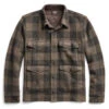 RRL By Ralph Lauren Plaid Wool Workshirt Jumper Charcoal / Black
