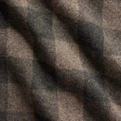 RRL By Ralph Lauren Plaid Wool Workshirt Jumper Charcoal / Black -Quality Clothing Store 22190 3