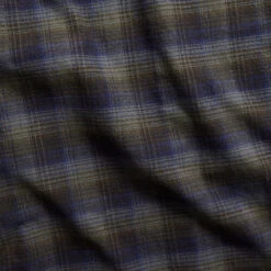 RRL By Ralph Lauren Plaid Brushed Workshirt Green / Blue -Quality Clothing Store 22192 3