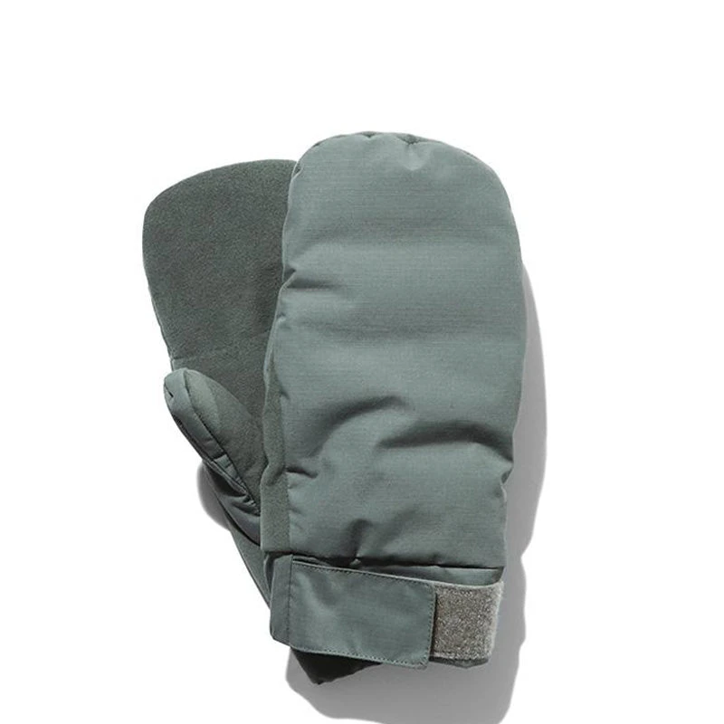 Snow Peak FR 2L Down Mittens Grey / Khaki 1 Snow Peak FR 2L Down Mittens Grey / Khaki