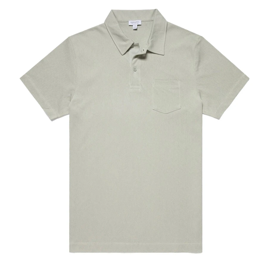 Sunspel Riviera S/S Polo Pistachio22 1 Sunspel Riviera S/S Polo Pistachio22