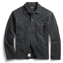 RRL By Ralph Lauren Finn Overshirt Black