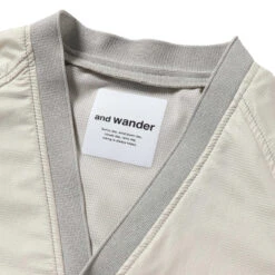 And Wander Covered Rip Cardigan Off White -Quality Clothing Store 24672 3