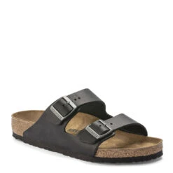 Birkenstock Arizona Regular Sandal Vintage Wood Black -Quality Clothing Store 25059 5