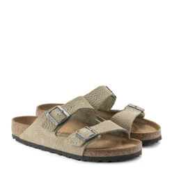 Birkenstock Arizona Regular Sandal Nubuck Khaki -Quality Clothing Store 25060 4