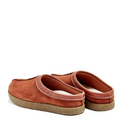 Yogi Suede Centre Seam Mule Chestnut Brown -Quality Clothing Store 25237 4