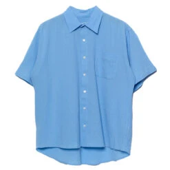 La Paz Roque Shirt Sky Blue Seersucker