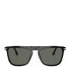 Persol 0PO3225S 95/58 56 Sunglasses Black / Polarized Green