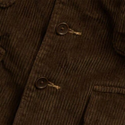 RRL By Ralph Lauren Stowford Cord Vest Vintage Brown -Quality Clothing Store 27199 3