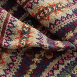 RRL By Ralph Lauren Fairisle Shawl Cardigan Fairisle Multi -Quality Clothing Store 27229 5