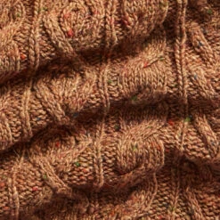 RRL By Ralph Lauren Cable Turtleneck Pullover Knit Tan Donegal Multi -Quality Clothing Store 27231 5