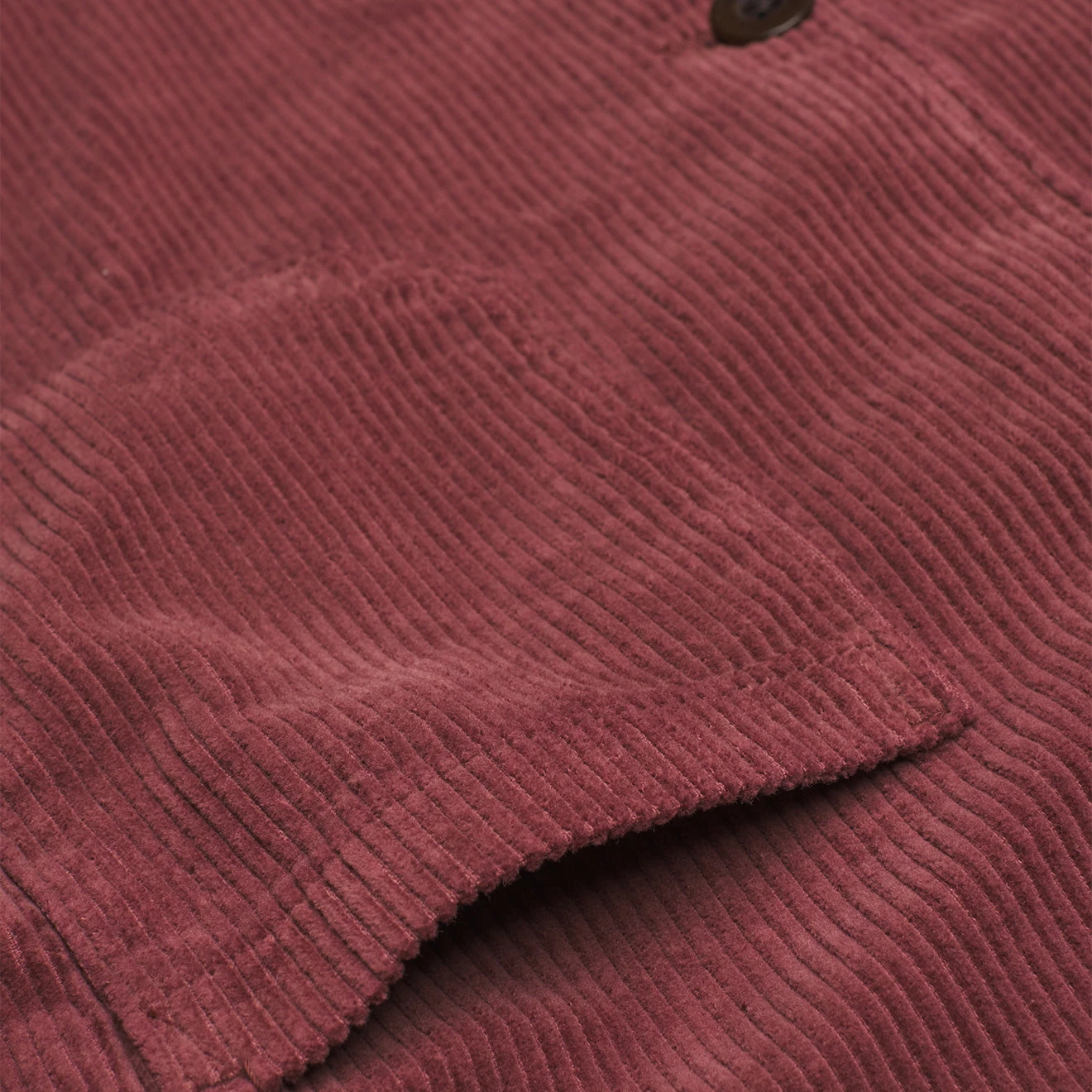 Portuguese Flannel Labura Corduroy Chore Jacket Bordeaux 4 Portuguese Flannel Labura Corduroy Chore Jacket Bordeaux - Image 4