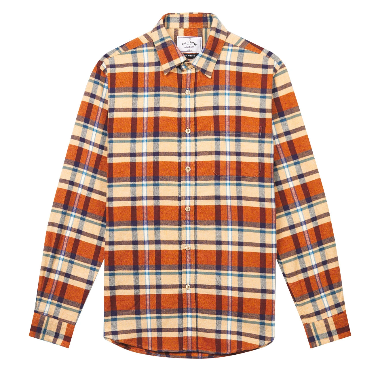 Portuguese Flannel Fall Palette Shirt Yellow / Orange 1 Portuguese Flannel Fall Palette Shirt Yellow / Orange