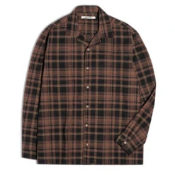 Kestin Tain Shirt Black Check