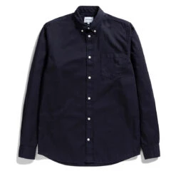 Norse Projects Anton Light Twill Shirt Dark Navy