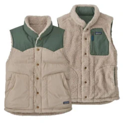 Patagonia Reversible Bivy Down Vest Oar Tan 5 Patagonia Reversible Bivy Down Vest Oar Tan -Quality Clothing Store 28463 3