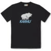 Karhu Basic Logo T-Shirt Jet Black / Delphinium Blue