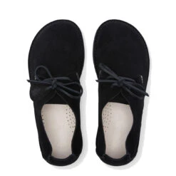 Yogi Johnny Marr Rishi Suede Shoe Black Mono -Quality Clothing Store 28627 2