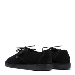 Yogi Johnny Marr Rishi Suede Shoe Black Mono -Quality Clothing Store 28627 4