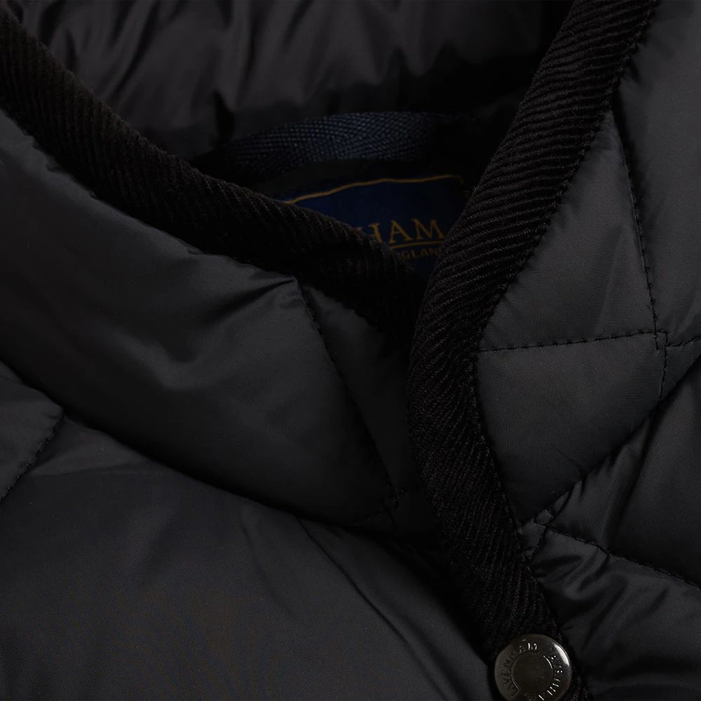 Lavenham Big Quilt Mickfield Jacket Lamp Black 2 Lavenham Big Quilt Mickfield Jacket Lamp Black - Image 2