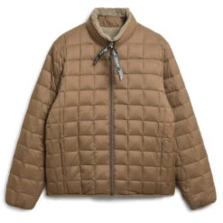Taion Down X Boa Reversible Jacket L. Brown / Beige