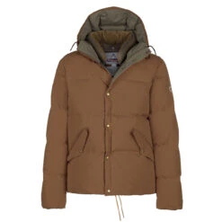 Holubar Crinkle Puffer Jacket Dark Khaki