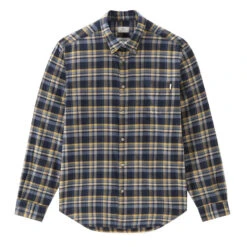 Woolrich Light Flannel Shirt Yellow Check