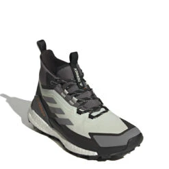 Adidas Terrex Free Hiker 2 Gore-Tex Hiking Shoes Linen Green / Grey Three / Impact Orange -Quality Clothing Store 29145 6