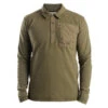 Left Hand L/S Polo Olive