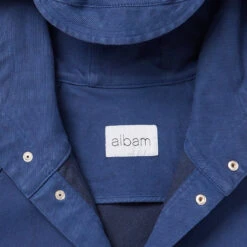 Albam Snap Through Twill Parka Bright Blue -Quality Clothing Store Albam Snap Through Twill Parka Bright Blue 21424 3