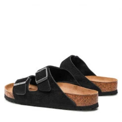 Birkenstock Arizona NU Reg Sandal Desert Buck Black -Quality Clothing Store BirkenstockArizonaMuRegSandalDesertBuckBlack 26833 3