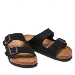 Birkenstock Arizona NU Reg Sandal Desert Buck Black -Quality Clothing Store BirkenstockArizonaMuRegSandalDesertBuckBlack 26833 5