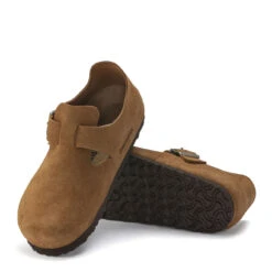 Birkenstock London Suede Reg Sandal Mink -Quality Clothing Store BirkenstockLondonSuedeNarrowMink29562 4