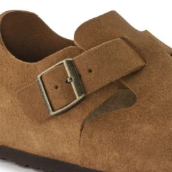Birkenstock London Suede Reg Sandal Mink -Quality Clothing Store BirkenstockLondonSuedeNarrowMink29562 6