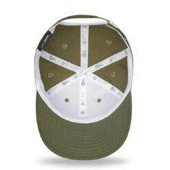 New Era Seersucker 9Fifty Cap Olive -Quality Clothing Store Cap 0000 Layer10