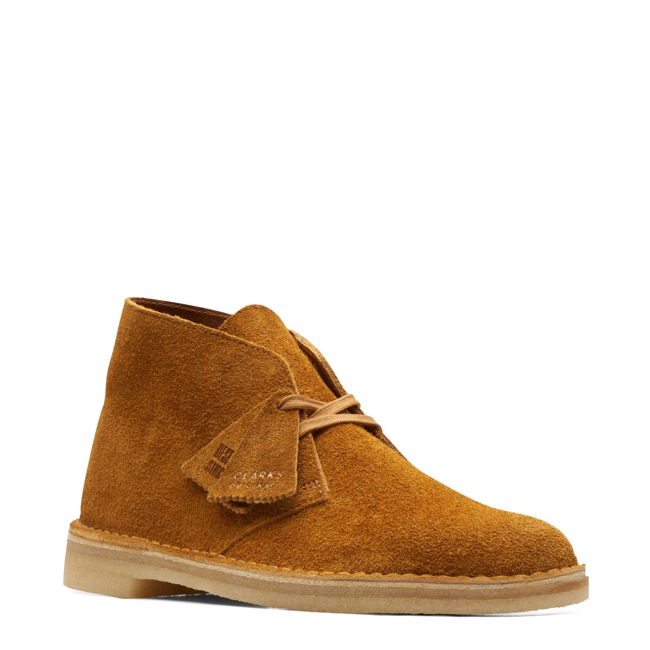 Clarks Originals Desert Boot Brown / Orange 4 Clarks Originals Desert Boot Brown / Orange - Image 4