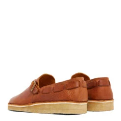 Yogi Corso Leather Buckle Monk Shoes Chestnut Brown -Quality Clothing Store CorsoLeatherBuckleMonkShoesChestnutBrown 3