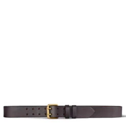 Filson Double Prong Belt Brown