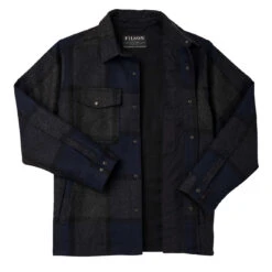 Filson Mackinaw Jac Shirt Navy Charcoal Plaid -Quality Clothing Store Filson Mackinaw Jac Shirt Navy Charcoal Plaid 27543 3