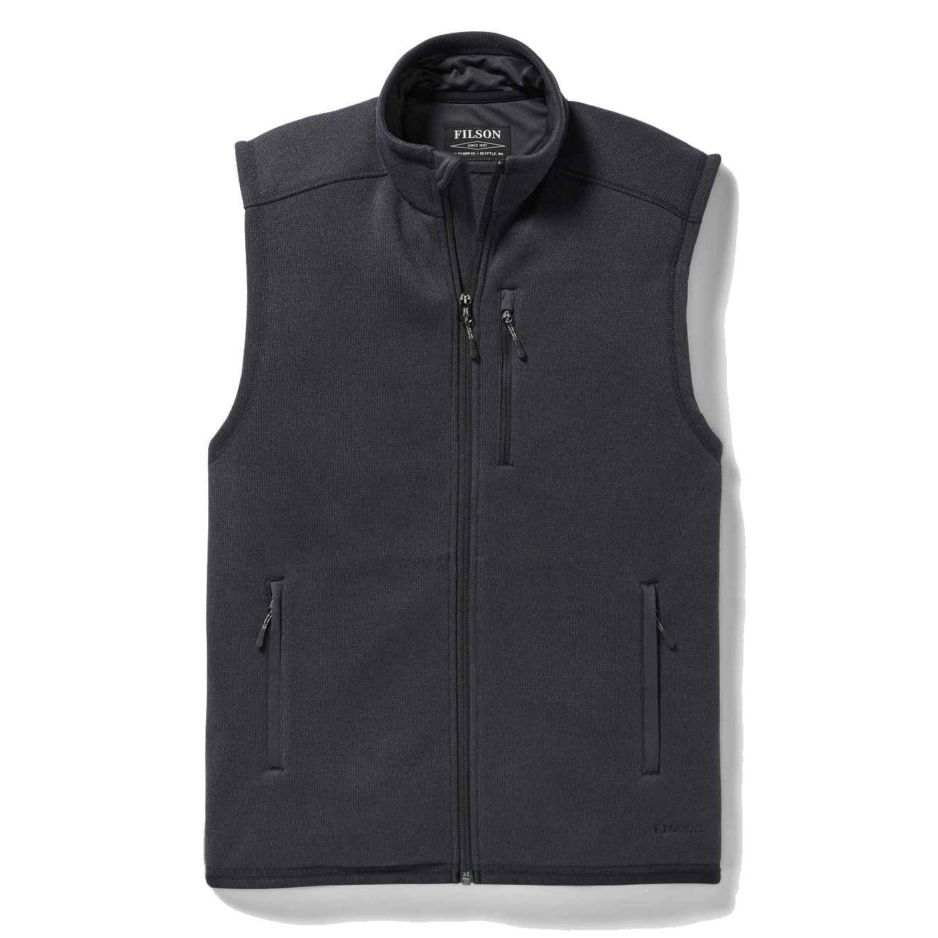 Filson Ridgeway Fleece Vest Dark Navy 1 Filson Ridgeway Fleece Vest Dark Navy