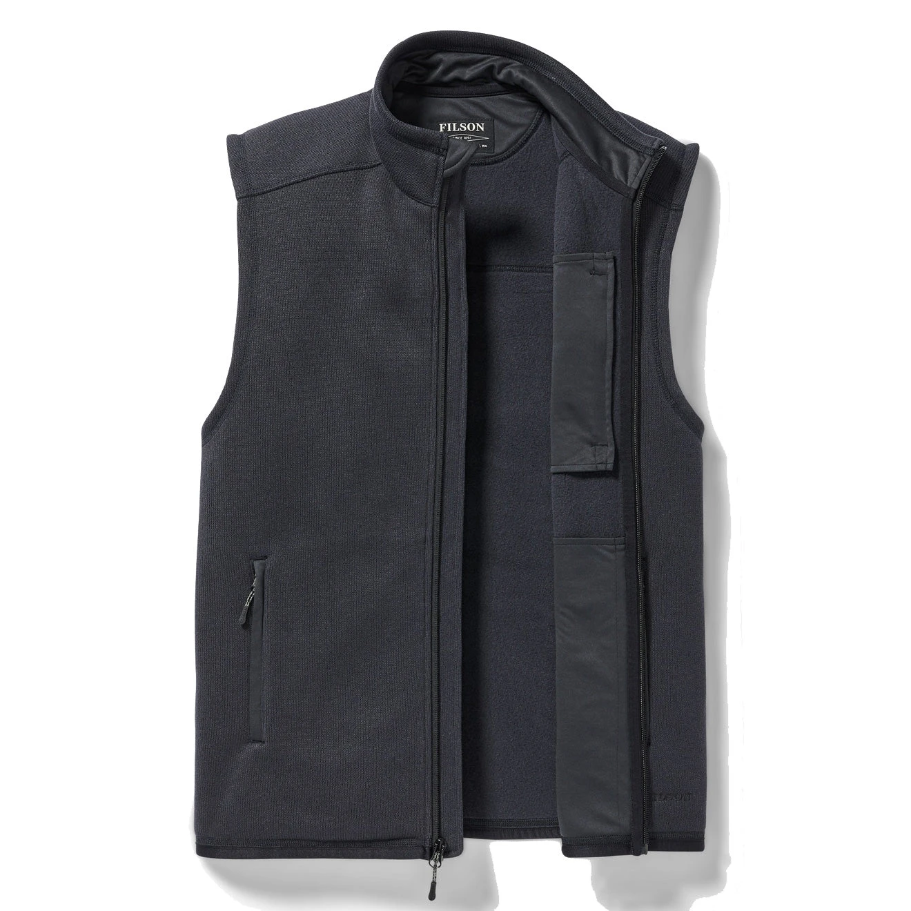 Filson Ridgeway Fleece Vest Dark Navy 2 Filson Ridgeway Fleece Vest Dark Navy - Image 2