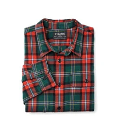 Filson Scout Shirt Green / Red / Black -Quality Clothing Store Filson Scout Shirt Green Red Black 3