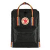 Fjallraven Kanken Classic Backpack Black Rainbow Pattern